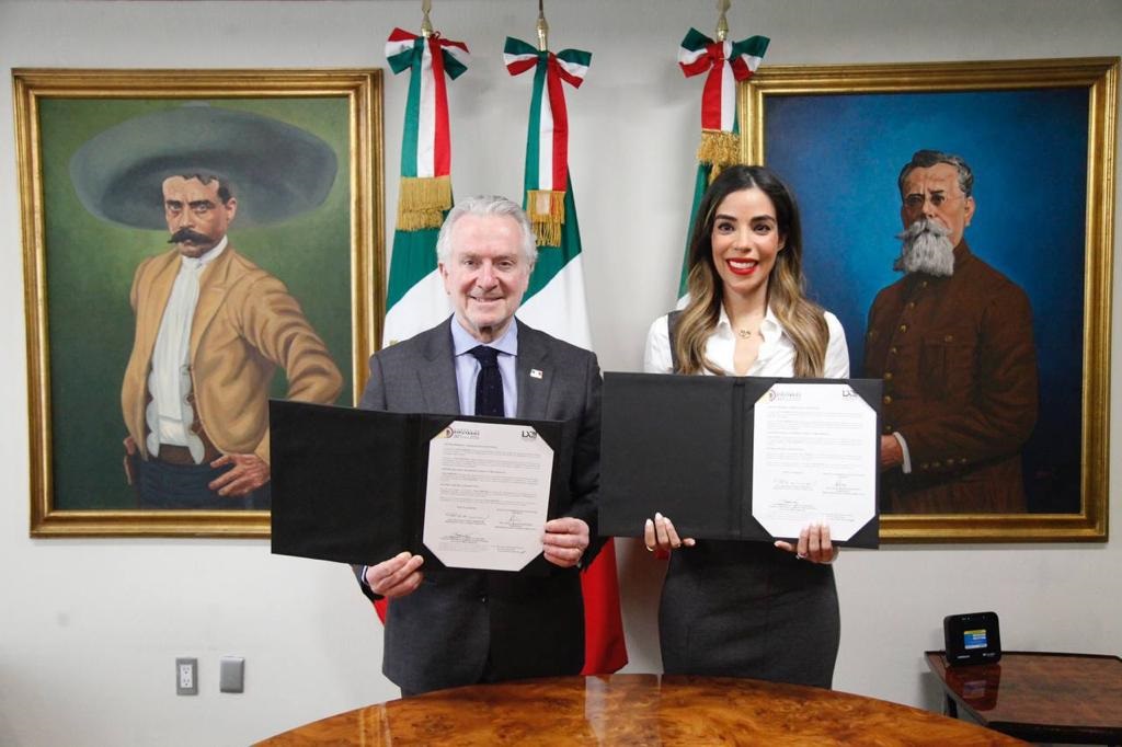 Firma Congreso de Sonora Convenio de Colaboración con Cámara de Diputados