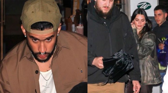 Bad Bunny y Kendall Jenner fueron captados de nuevo juntos, ahora con los Bieber