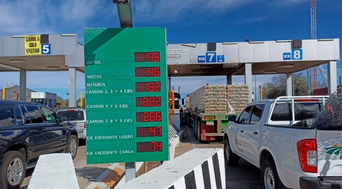 Aumentan 7.82% casetas de peaje a partir del 1 de marzo