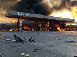 Explota pipa en gasolinera de la carretera Tula-Tlahuelilpan, en Hidalgo