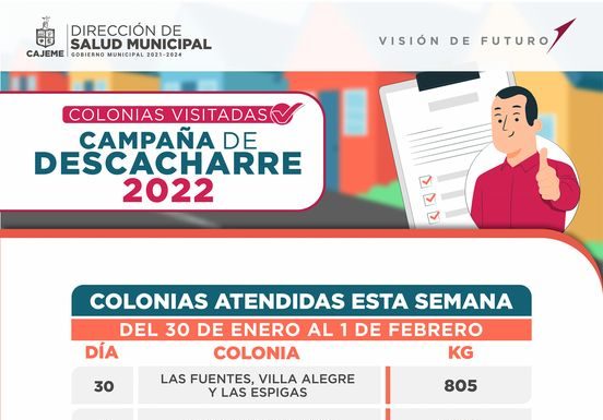 EL H. AYUNAMIENTO DE CAJEME, LOGRAN RECOLECTAR GRANDES CANTIDADES EN EL DESCACHARRE