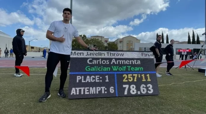 Carlos Armenta consiguió la marca para participar en los próximos Juegos Centroamericanos y del Caribe