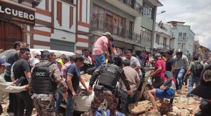 Sismo de magnitud 6.5 sacude las costas de Ecuador