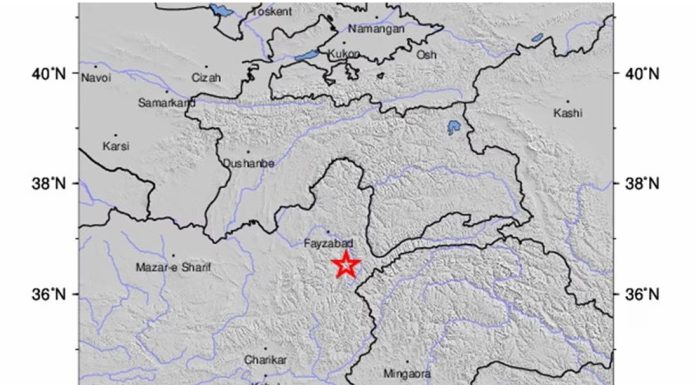 Sismo de magnitud 6.5 sacude Afganistán y Pakistán