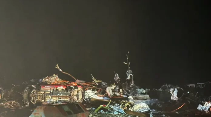 Al menos 23 muertos por tornado en el oeste de Mississippi