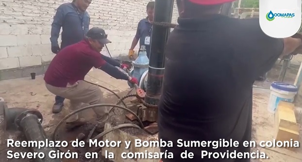 OOMAPASC REALIZA MANTENIMIENTOS EN SEVERO GIRÓN