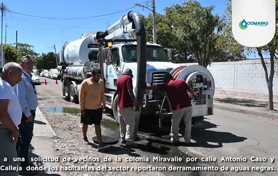 OOMAPASC ATIENDE A VECINOS DE LA COLONIA MIRAVALLE