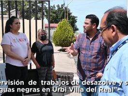 TRABAJOS DE DESAZOLVE EN URBI VILLAS: OOMAPASC