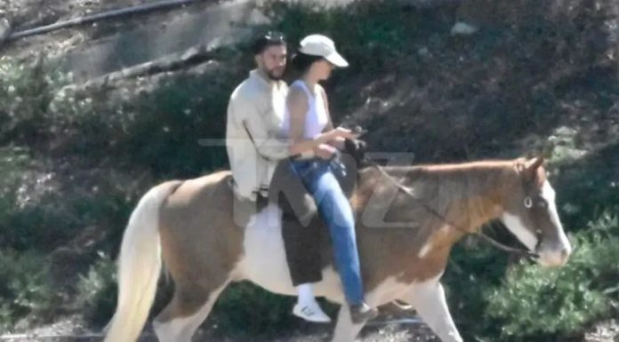 Kendall Jenner y Bad Bunny tienen un cita romántica montando a caballo