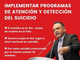 EXHORTA DIPUTADO IRAM SOLIS INTENSIFICAR LOS PROGRAMAS PARA LA DETECCIÓN, PREVENCIÓN Y ATENCIÓN DEL SUICIDIO