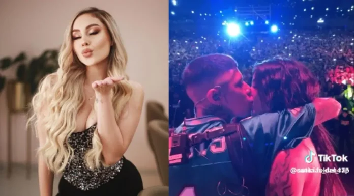 Cómo reaccionó Maya Nazor al beso de Santa Fe Klan y Karely Ruiz