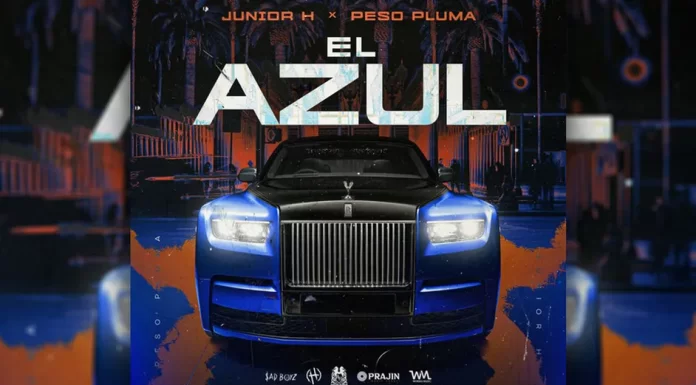 Censuran ‘El azul’, canción de Junior H y Peso Pluma en Spotify