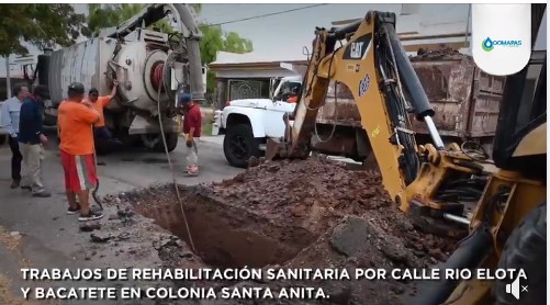 OOMAPASC TRABAJA EN COLONIA SANTA ANITA