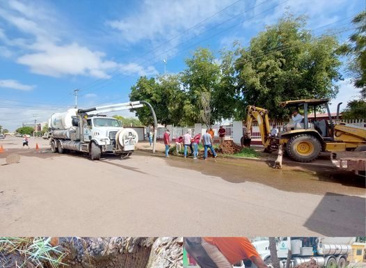 OOMAPASC REALIZA REPARACIÓN DE DESCARGA SANITARIA