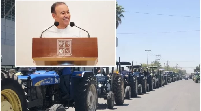 Pide Gobernador de Sonora a trigueros manifestarse de forma ordenada sin afectar a terceros