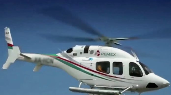 Cae helicóptero cerca de la Sonda de Campeche; buscan a tripulantes