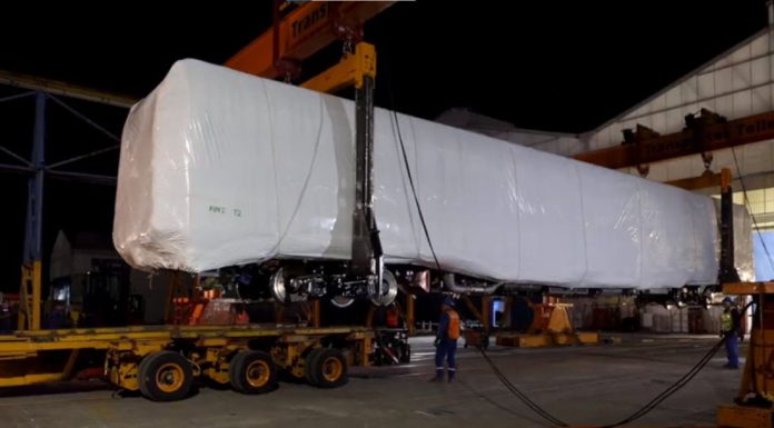 «¡Ya hay Tren Maya!» Primer convoy sale de Hidalgo hacia Cancún