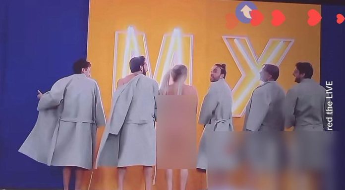 Team Infierno cumple promesa y se avienta a la alberca sin ropa