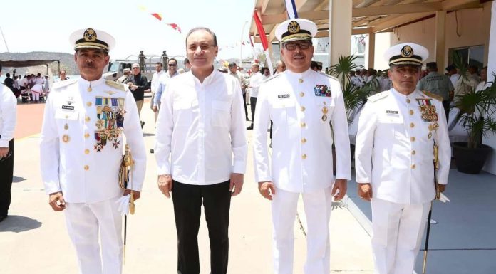 Semar Guaymas realiza ceremonia de cambio de mando