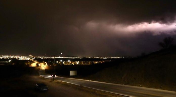 Protección Civil Estatal pronostica lluvias para este lunes en Sonora