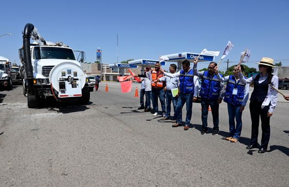 MAS DE 280 REPORTES ATENDIDOS EN MENOS DE 48 HORAS CON LOS EQUIPOS DE DEZASOLVE QUE RECIEN SE ADQUIRIERON