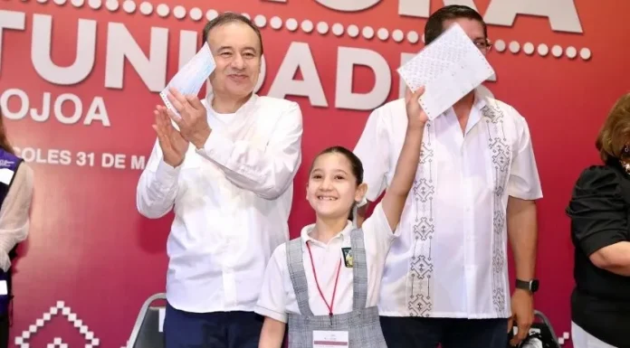 Programa de becas Sonora de Oportunidades ha disminuido la deserción escolar en un 5%: Alfonso Durazo