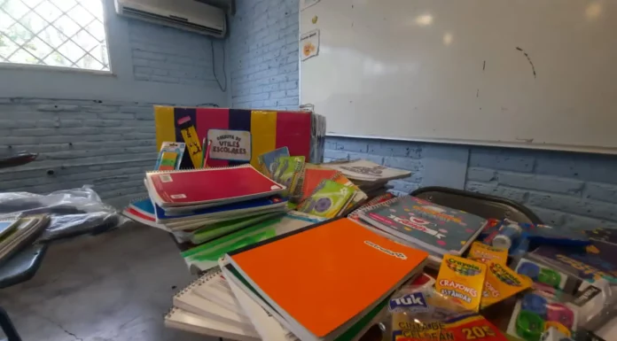 Invitan a seguir donando útiles, para prevenir rezago educativo