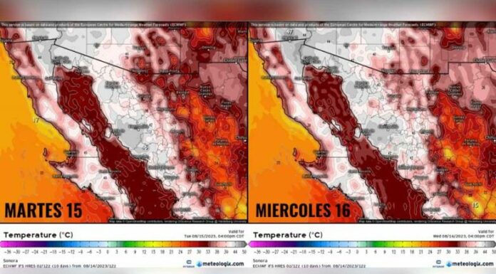Clima en Sonora: alto porcentaje de humedad y mucho calor se esperan hoy