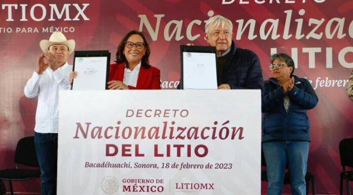 Nacionalización del litio avanza: AMLO ante cancelación concesión de Gangfeng Lithium