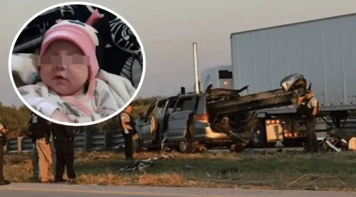 Bebé de siete meses con muerte cerebral tras accidente en carretera de Ciudad Obregón a Guaymas