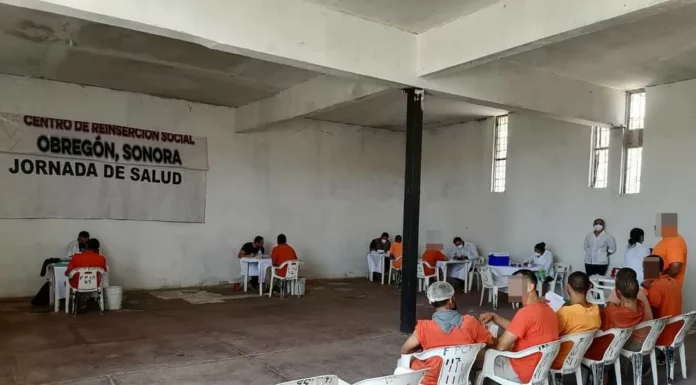 Brindan atención médica a reos de Cereso de ciudad Obregón