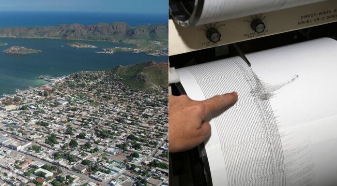 Guaymas presentó sismo de 3.7 grados este martes