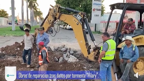 OOMAPAS DE CAJEME HA REALIZADO IMPORTANTES TRABAJOS DE REPARACIÓN