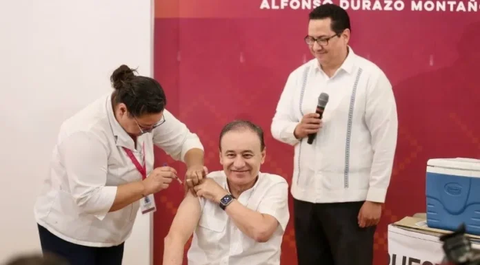 Busca Gobierno de Sonora vacunar a más de un millón de personas contra Covid e influenza