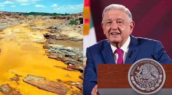 Grupo México manifestó intención de solucionar contaminación en Río Sonora: AMLO