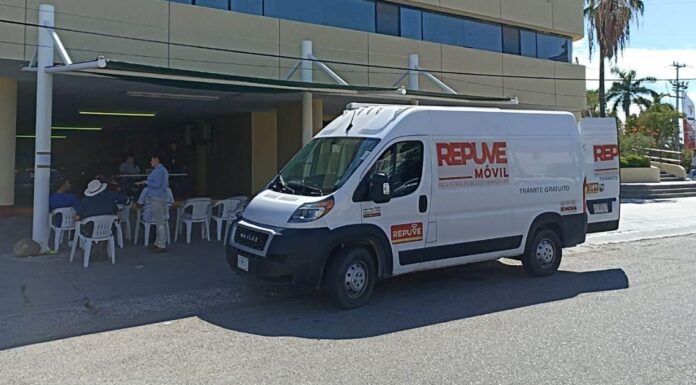 Módulo Itinerante de Repuve llega a Navojoa