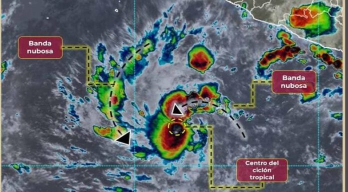 Tormenta tropical «Lidia»; ¿cuándo se convertirá en huracán y qué estados afectará?