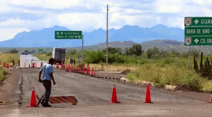 Presupuesto para mantenimiento en carreteras federales de Sonora se redujo: SICT