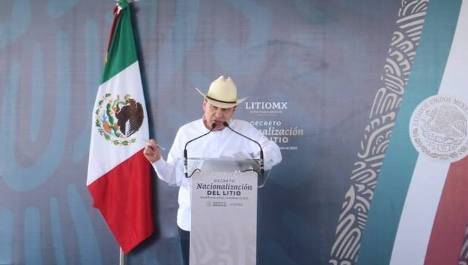 Alfonso Durazo asegura que hay avances para separar el litio de la arcilla en Sonora