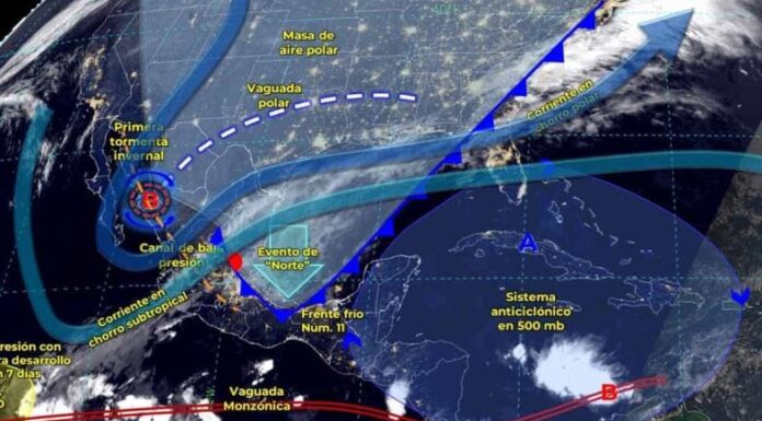 Clima en Sonora: Frente frío 11 ocasionará fuertes vientos en la entidad