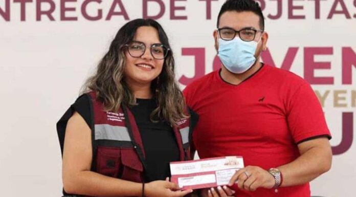 Jóvenes Construyendo el Futuro ya están recibiendo su tarjeta del Bienestar