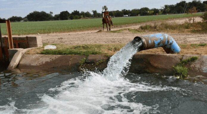 Sequía aumenta cuota de servicio de riego para el ciclo agrícola 2023-2024