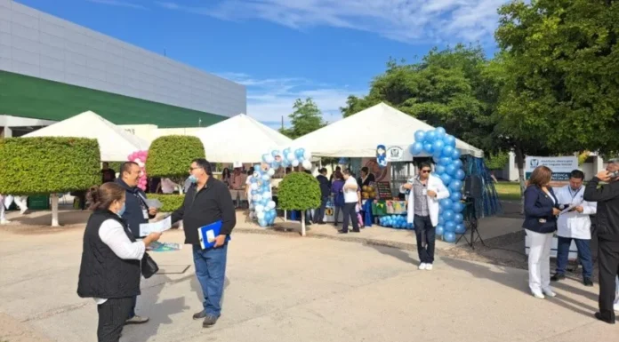 Ciudad Obregón: Ofrecen feria de la salud para adultos mayores en IMSS