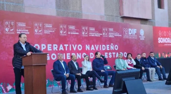 Inicia Operativo Navideño 2023 del Gobierno de Sonora