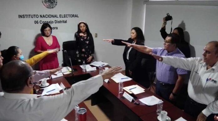 En Cajeme instalan el Consejo Distrital 06 federal