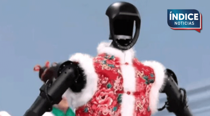 Sorprende uso de robots bailarines en celebración del Año Nuevo Chino