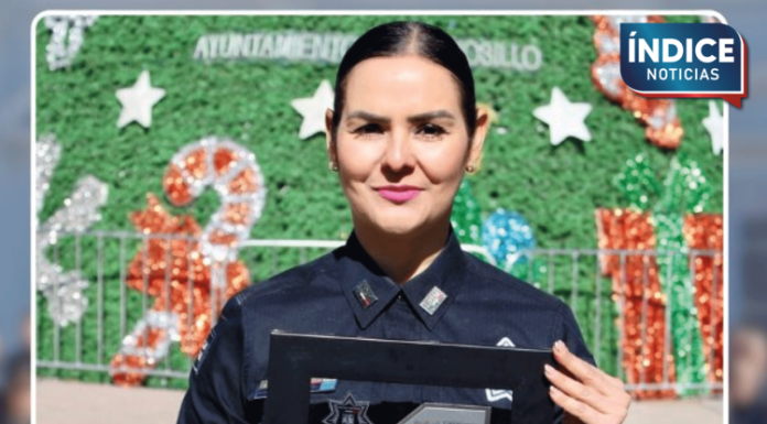 Nombran Policía del Año a Gabriela Ballesteros; su amor por servir la distingue