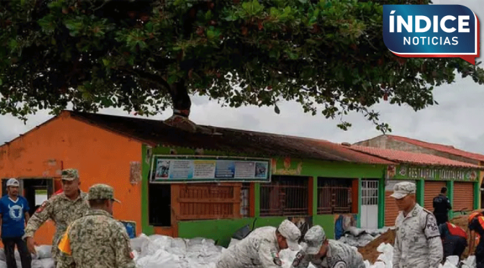 Continúan acciones de apoyo a población civil de Reynosa por inundaciones