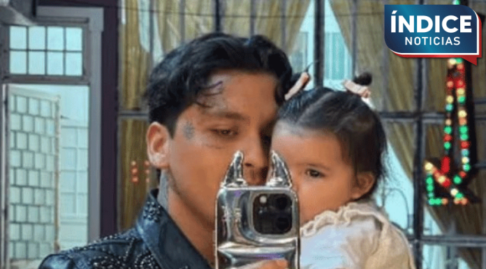 ¿Problemas legales? Christian Nodal omite hablar de su hija