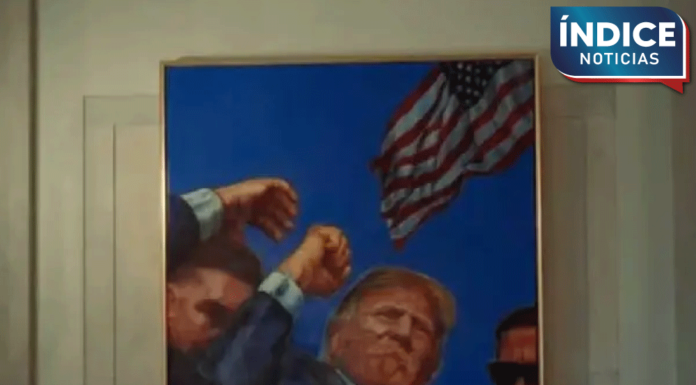 Trump reemplaza el retrato de Obama en la Casa Blanca por una imagen suya